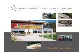 Lebensqualität in Haus und Garten - Info-b Betonwerkstein · 2012. 12. 1. · Haus und Garten bietet er für jeden Bedarf eine qualitativ hochwertige, umweltfreundliche und zugleich