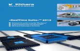 RealTime Suite ™ 2015 - Kithara Software · Palette verschiedener Module für die Ent-wicklung leistungsfähiger Applikationen für Automatisierung, Hardwarekommunikation und industrielle
