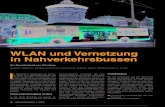 WLAN und Vernetzung in Nahverkehrsbussen...2019/02/22  · ÖPNV-Report 2018/19 Broschur, Format: 210 x 297 mm, 60 Seiten, Erscheinungstermin: 06.12.2018, Preis: EUR 29,50 (inkl. MwSt.),