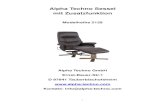 Alpha Techno Sessel mit Zusatzfunktion - otto.deDer Massagesessel darf nur im Haus, NICHT im Außenbereich genutzt werden. 6). Halten Sie stets Brennbares, Feuer und Chemische Substanzen