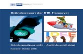 Gründerreport der IHK Hannover · Gründerreport der IHK Hannover 6 Die Zahl der Betriebsaufgaben hat 2015 in Niedersachsen bei 44.609 gelegen und war damit so niedrig wie in keinem