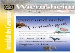 Woche 23 Freitag, 8. Juni 2018 - Wiernsheim · 2018. 6. 8. · Seite 2 / Nummer 23 Amtsblatt Wiernsheim Freitag, 8. Juni 2018 Turnverein Pinache 1891 e.V. Sportfest des TV Pinache