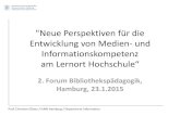Neue Perspektiven für die Entwicklung von Medien- und ... · 25/05/2014  · Prof. Christine Gläser / HAW Hamburg / Department Information "Neue Perspektiven für die Entwicklung