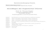 Grundlagen der Organischen Chemie pa… · Modul Organische Chemie 1 . Teil OC1a Grundlagen der Organischen Chemie . Grundlagen der Organischen Chemie . Prof. Dr. Thomas Ziegler .