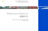Datenfortschreibung zum 31.12.2010 - …...Der Oberbürgermeister Stadtverwaltung Aachen Fachbereich Wohnen Wohnungsmarktbericht 2011 Datenfortschreibung zum 31.12.2010 Tabellenband