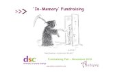‘In-Memory’ Fundraising Fundraising · PDF file Fundraising Fundraising Fair – November 2016. Gill Jolly BSc (Hons) FInstF (Dip) Consultants tel/fax: 01449 612660 e-mail: gill.jolly@achieve-