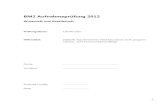 BM2 Aufnahmeprüfung 2012 - Wirtschaftsschule KV Winterthur · BM2 Aufnahmeprüfung 2012 Wirtschaft und Gesellschaft Prüfungsdauer: 120 Minuten Hilfsmittel: ZGB/OR; Taschenrechner