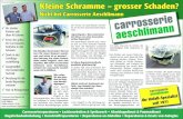 P Kleine Schramme – grosser Schaden?aeschlimann-carrosserie.ch/files/publirep_06_furttaler... · 2015. 3. 4. · beste Reparatur-variante Hol- & Bringservice Carrosserie Aeschlimann