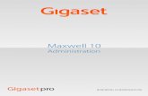Maxwell 10, Administration obsługi... · Maxwell 10 / en / A31008-N4001-R102-1-7620 / Cover_front.fm / 20.08.2014 Template A4, Version 1, 03.04.2012 Maxwell 10 Administration