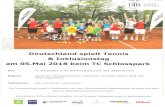 SCAN0001 - Behinderten Sportverband Bremen e.V. DsT.pdf · Deutscher erimæ Deutschland spielt Tennis «lusionstag am 05.Mai 2018 beim arc Schlosspark Ort: Beginn: Teilnehmer: TC