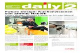 Die offizielle Messetageszeitung der LivingKitchen SONDERTEIL … · 2019. 3. 26. · appliances are transferred to a 3D con-cept by Häberli. “The kitchen of tomorrow is the work-shop