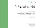 Arbeitsbericht NAB 08-49 - Nagra...A. (eds): Deep structure of the Swiss Alps: results of NRP 20. Birkhäuser, p. 59-63. D IEBOLD , P. (1989): Der Nordschweizer Permokarbon-Trog und