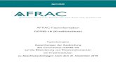 AFRAC-Fachinformation · einheitliche Anwendung der IFRS zu fördern, nimmt die ESMA im Public Statement vom 25. März 2020 dennoch zu bestimmten Themen Stellung. Die Ausführungen
