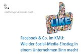 Facebook & Co. im KMU: Wie der Social-Media-Einstieg in ... Social-Media-Baukasten fأ¼r KMU Was auch