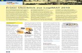 Erster Überblick zur LogiMAT 2010 - Technische …...den, sind meist kundenspezifi-sche Problemlösungen gefragt. Hierfür kann das neue, mit der FTS-Leitsteuerung SuperFrog ver-knüpfte