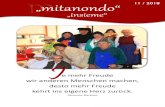 mitanondo - Verband der Seniorenwohnheime Südtirols · „Andere Länder, andere Sitten“ ... ders und die Senioren haben un-terschiedliche Bedürfnisse und Wünsche. Hier müssen
