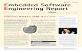 Embedded Software Engineering Report · 2013. 5. 21. · DerInfodienstfürEmbedded-Software-Entwickler SponsordieserAusgabe: AusgabeApril2008–3.Jahrgang. 2 StudieSoftware-Outsourcing