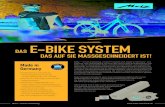 E-BIKE SYSTEM - Metz mecatech · stofffertigung und SMD-Leiterplattenbestückung viel Know-how als Zulieferer von Automobilherstellern und steht dadurch für hohe Zuverlässigkeit