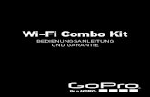 Wi-Fi Combo Kit - GoPro · 2017. 11. 18. · Herzlichen Glückwunsch zum Kauf Ihres Wi-Fi Bacpac™ + Wi-Fi Remote Combo-Kits. Jetzt können Sie Ihre GoPro-Kamera Wi-Fi-fähig machen