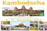 14-tägige Bildungsreise begleitet von Herrn Dr. Rudolf Stummer · 2019. 4. 20. · Phnom Bakheng, der Tempelberg, wird zu Fuß erklommen und bietet einen schönen Rundblick über