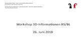 Workshop 3D-Informationen BS/BL 26. Juni 2018c2cd0710-7ab8-4d47-8... · Workshop 3D-Informationen BS/BL 26. Juni 2018 Kanton Basel-Stadt ¦ Bau- und Verkehrsdepartement Grundbuch