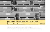 publicAWA 2/09 - Aargau · 2020. 8. 18. · Das AWA spürt das Geschehen «hautnah» und ist bemüht, die Anträge auf Kurzarbeit möglichst zeitgerecht zu beurtei- ... Sara Licci,