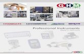 Professional Instruments - R.B.M. Ltd€¦ · and Owingen, we are offering an extensive product portfolio for the requirements of the following segments: Laboratory Measurement Industrial