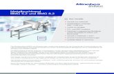 Metallsuchband BMG 5.2 und BMG 8 - Minebea Intec · 2018. 9. 6. · Metallsuchband BMG 5.2 und BMG 8.2 Gestell aus Edelstahl Arbeitshöhen zwischen 500 – 1100 mm Leicht zu reinigen