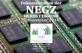 Dokumentation der NEGZ · Der EU eGovernment Benchmark 2013 wird seit 2001 jährlich durchgeführt dient dem Vergleich und der Verbesserung von E-Gov.-Dienstleistungen in Europa Ziele