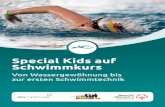 Special Kids auf Schwimmkurs 1 Special Kids auf Schwimmkurs Tabellenverzeichnis Tab. 1 Mitgliederzahlen