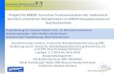 Projekt Pro MBOR: Formative Prozessevaluation der ... · Projekt Pro MBOR: Formative Prozessevaluation der medizinisch-beruflich orientierten Rehabilitation im MBOR-Kompetenzzentrum