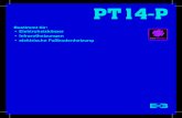 RAUMTHERMOSTAT PROGRAMMIERBAR PPT14-PT14-P · 2020. 2. 21. · PPT14-HTT14-HT Zone 1 Zone 2 Zone 3 Zone 4 Zone 5 Zone 6 Der Raumthermostat PT14 mit beleuchtetem Display bestimt für