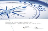 Deutsche Erfolgsgeschichten aus EU-Projekten – …...klinische Studien in Europa Viomedo UG Berlin (Berlin) EMMTRIX Vom EU-Projekt zum Produkt des Jahres Interaktiv automatisierte