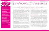 FRÄNZI – FORUM · 2018. 10. 19. · 2 Fränzi - Forum Mit dem Franziskan-ergymnasium assozi-ierte man über 200 Jahre lang das Bild einer reinen Kna-benschule, die sich erst in