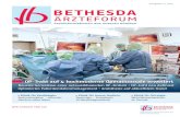 Ausgabe 1 | 2017 BETHESDA...2017/06/04  · 2 BETHESDA Arzteforum 1 2017 BETHESDA Arzteforum 1 2017 3 Patientendatenmanagement Auch die Patientendokumentation wird mit Unterstützung