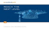 REACH THE NEXT LEVEL - Method Park · 2020. 2. 13. · Sowohl für React als auch für Redux müssen Sie Unit Tests durchführen. Dieser Hands-on Workshop stellt Ihnen dafür geeignete