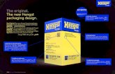 The original. The new Hengst packaging design. 3. …...The original. The new Hengst packaging design. Das Original. Das neue Hengst Verpackungsdesign. O original. O novo design de