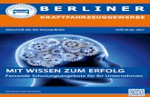 BERLINER · 2017. 2. 23. · den Kfz-Schiedsstellen und zur Anerken - nung der Schiedssprüche. b) Teilnahme an Verbraucherschlich - tungsstellen gemäß VSBG Kfz-Betriebe, die sich