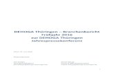 DEHOGA Thüringen Branchenbericht Frühjahr 2016 zur DEHOGA … · 2017. 3. 13. · Die Auswertung für den Freistaat Thüringen differiert, teilweise erheblich, von den gesamtdeutschen