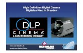 High Definition Digital Cinema Digitales Kino in Dresdenknapp/_material/fb_kino/... · 2017. 3. 29. · Angebot für Schülerführung im Informatikunterricht • Wir laden Sie ein,