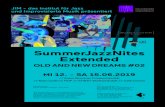 SummerJazzNites Extended · 2019. 6. 5. · Daniel Humair, Miroslav Vitous, Emily Remler, Wolfgang Muthspiel and many others. Peter Herbert played in his bands from 1988 - 1996. Aydin
