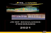 2020/2 HJ - JR-WPjr-wp.com/download/Kursprogramm.pdf · 2020. 7. 5. · Der zeitliche Umfang der Kurse UT1 und UT2 erfüllt die Anforderungen der DIN EN ISO 9712 an die Mindestausbildungszeit.