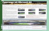 Panoramen mit Microsoft ICEd.pcnews.at/_pdf/n1290012.pdfSiehe Status‐Text „S tched 6 of 7 images“. Kamera: Canon PowerShot S3, 38mm, ISO 400 Bild: Vel ns‐Arena „Auf Schalke“