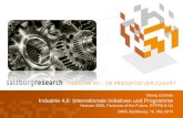 Industrie 4.0 - Internationale Initiativen und …...Quelle: "Umsetzungsempfehlungen für das Zukunftsprojekt Industrie 4.0" (acatech, April 2013) Leitstudie: Zukunftsprojekt Industrie