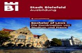 Ausbildung - Bielefeld...3 Bachelor of Laws - Das duale Studium im Überblick Arbeite mit mehr als 5.800 Kolleginnen und Kollegen für rund 330.000 Bürge rinnen und Bürger der Stadt!