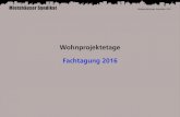 Wohnprojektetage Fachtagung 2016 - STATTBAU-Hamburg · Fachtagung 2016. Mietshäuser Syndikat Wohnprojektetage September 2016 112 Hausprojekte ... 15% Bewirtschaftungskosten, Instandhaltung,