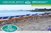 URLAUB 2017 - Startseite · 2018. 9. 14. · URLAUB 2017 für Bewohner von Einrichtungen der HHO Bildungs- und Freizeitwerk Osnabrück - BuFO Reisen für Bewohner von Einrichtungen