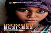 UNFINISHED BUSINESS - DSW€¦ · für Frauen und Mädchen auf der ganzen Welt eröffnet. Doch wir haben noch einen langen Weg vor uns, bis alle Frauen und Mädchen die Macht und