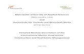 Betreuung von Abschlussarbeiten - Zweitbetreuer-1€¦ · Hochschule für Technik und Wirtschaft Berlin (HTW Berlin) Detailed Module Description of the . International Master Programme