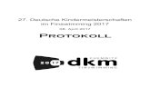 08. April 2017 Protokolltc-greiz.de/protocol/2017_Deutsche Kindermeisterschaften_prot.pdf · Falco Schleif - Ausrichter (1.Chemnitzer Tauchverein e.V.) Ronald Brych - Tauchsportclub